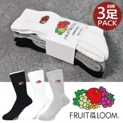 USAブランド 靴下 ソックス NEK レディース FRUIT OF THE LOOM フルーツオブザルーム プレゼント ギフト 7987354 (レディース/クルー 刺繍【長】)
