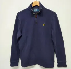 ポロ ラルフローレン ハーフジップアップ Tシャツ Mサイズ
