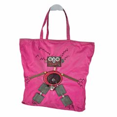 希少 プラダ PRADA トート ロボット ネイビー - メルカリ