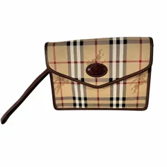 ■バーバリー■クラッチバッグ■セカンドバッグ■ノバチェック■J0795