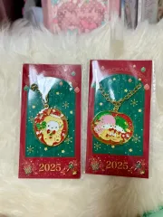 サンリオ 2025 クリスマス 特典 メタル キーホルダー チャーム 2個 セット