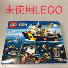 正規品 内袋未開封 LEGO レゴ CITY　シティ 60095 海底調査船　廃盤品 DB-181-M ※働く乗り物　はたらくのりもの　ミニフィグ　ダイバー　サメ　ノコギリザメ　タコ 372のサムネイル