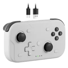 【迅速に発送】コントローラーSwitch2 対応 無線ゲームパッド Bluetooth 小型 コンパクト ジョイスティック収納可 6軸ジャイロ Turbo 連射機能 Switch/Lite/OLED/PC/SteamDeck/iOS/Andr 2d5fc488