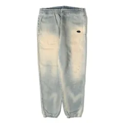 【美品】DIESEL ディーゼル パンツ インディゴ サイズ:L | 近年モデル | ヴィンテージ加工 スウェット デニム トラックパンツ (D-LAB-NE JOGG JEANS) | ボトムス【メンズ】【中古】