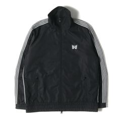 極美品】Needles トラックジャケット＆パンツ セットアップ ブラックXL