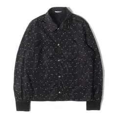 Dior HOMME ディオールオム ジャケット ブラック 黒 サイズ:52 | GINZA SIXオープン記念 総柄刺繍 ナイロン コーチジャケット (733C420ND830) | アウター ブルゾン 上着 | イタリア製【メンズ】【中古】のサムネイル