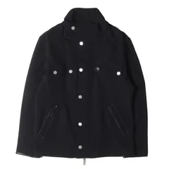 VERSACE ヴェルサーチ ジャケット ブラック 黒 サイズ:54 | 比翼ジップ スタンドカラー フィールドジャケット | アウター ブルゾン 上着 | イタリア製【メンズ】【中古】のサムネイル