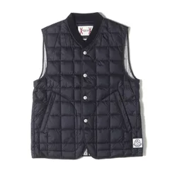 MONCLER GAMME BLEU モンクレールガムブルー ベスト ダークネイビー サイズ:1 | キルティング ナイロン スナップボタン ダウンベスト (GILET) | アウター ジャケット ブルゾン 上着【メンズ】【中古】