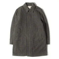 ACNE STUDIOS アクネ ストゥディオズ コート グレー ブラック イエロー サイズ:46 | グレンチェック ウール ステンカラー ロングコート (MARC CHECK PAW17) | アウター ジャケット 上着【メンズ】【中古】のサムネイル