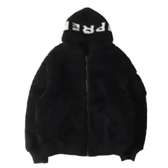 Supreme シュプリーム ジャケット ブラック 黒 サイズ:XL | 22AW フード付き フェイクファー リバーシブル MA-1 フライトジャケット (Faux Fur Reversible MA-1) | アウター ブルゾン 上着【メンズ】【中古】