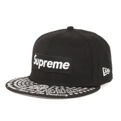 Supreme シュプリーム ブラック 黒 サイズ:7 1/2(59.6cm) | 21AW ×NEW ERA BOXロゴ ベースボールキャップ Undisputed Box Logo New Era | ニューエラ コラボ【メンズ】【中古】