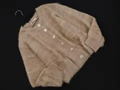 COLONY 2139 コロニートゥワンスリーナイン クルーネック ラメ ニット カーディガン sizeF/ベージュ ◇■ レディース