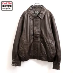 00s Eddie Bauer レザージャケット メンズ 表記Lサイズ