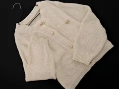 GRL グレイル ゴールドボタンショート丈ニット カーディガン sizeM/アイボリー ◇■ レディース