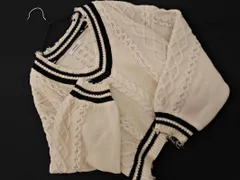 INGNI イング ダメージ加工 チルデン ニット セーター sizeM/白 ◇■ レディース