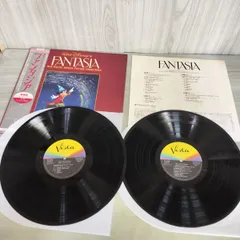 [中古] LP 帯付き ２LP ディズニー Disney ファンタジア FANTASIA サウンドトラック 100245