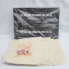 [신품] MEET THE ONEPIECE ONLINE STORE 한정 선택할 수 있는 코믹 커버 일러스트 토트 백과 25th Anniversary 컨테이너 박스 50ℓ의 세트품