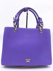 Samantha Thavasa サマンサタバサ レザー ハンド バッグ 紫 ■■ レディース