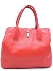 FURLA フルラ レザー トート バッグ オレンジ ■■ レディース