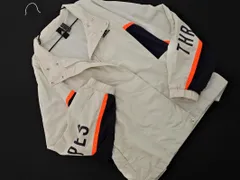 adidas アディダス ナイロン スリーブ プリント 切替 ジャケット sizeM/オフホワイト ◇■ レディース