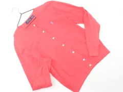 POLO RALPH LAUREN ポロ ラルフローレン クルーネック カーディガン sizeM/ピンク ◇■ レディース