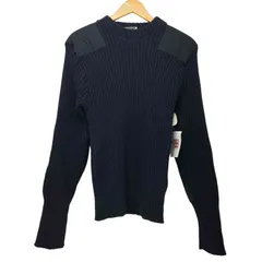 エルエルビーン L.L.Bean 80s 英国製 リブ編み ウール コマンド ニットセーター メンズ import：M 