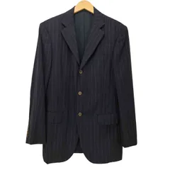 ビームスエフ BEAMS F 3B ストライプ シングルテーラードジャケット ＋ スラックス セットアップ レディース  95
