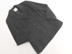 KUMIKYOKU 組曲 ウール混 ミドル丈 コート size２/チャコール ◇■ レディース