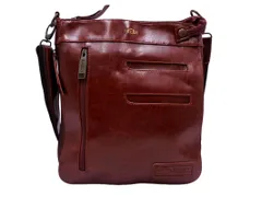 D KELLY ディーケリー レザー ショルダー バッグ ブラウン ■■ レディース