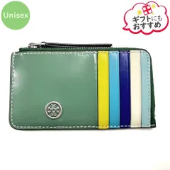 新品 TORY BURCH トリーバーチ 142963 349 ROBINSON SPAZZALOTO TOP ZIP CARD CASE ロビンソン カードケース