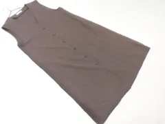 any FAM エニィファム ワンピース sizeF/ブラウン ■■ レディース