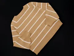 studio CLIP スタジオクリップ ボーダー ニット セーター sizeM/ベージュ ◇■ レディース