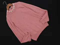 earth music&ecology アースミュージック＆エコロジー 襟 2WAY ニット セーター sizeS/ピンク ◇■ レディース