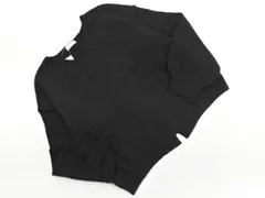 新品 earth music&ecology アースミュージック＆エコロジー Vネック ニット セーター sizeF/黒 ◇■ レディース