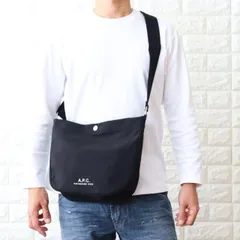 A.P.C. アー・ペー・セー ショルダー バッグ メンズ ブラック 黒 Journal M67010 PSAKR
