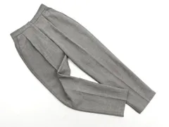 NATURAL BEAUTY BASIC ナチュラルビューティーベーシック タック パンツ sizeS/グレー ■■ レディース