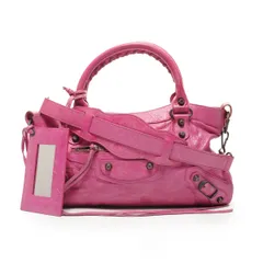 BALENCIAGA バレンシアガ ハンドバッグ ザ・ファースト シティ 2way【中古】