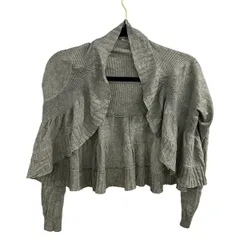 TO BE CHIC(トゥービーシック) ボレロ サイズ2 M レディース - グレー 長袖