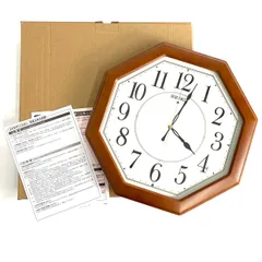 2026年最新】seiko 掛時計 木製の人気アイテム - メルカリ