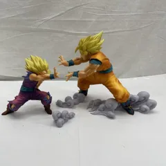 【中古】現状品)A賞 孫悟空&孫悟飯 フィギュア ｢一番くじ ドラゴンボール VS EXISTENCE｣[91]