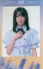 山田杏佳 いま、月は満ちる衣装 ≒JOY ニアジョイ 生写真 寄り 中間