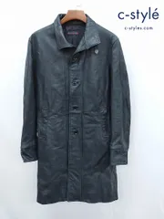 MORGAN モルガン レザーロングコート グリーン キルティング 1 MORGAN モルガン レザーロングコート グリーン キルティング 1