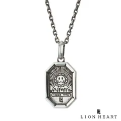 ライオンハート LEO メダイ ネックレス シルバー925 メンズ ブランド LION HEART