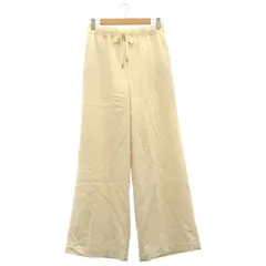 Spick & Span (スピックアンドスパン)ツイードイージーパンツアイボリー38