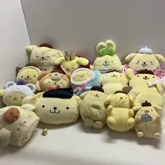 ◆ 【ジャンク品】 Sanrio サンリオ 16点 まとめ商品 ポムポムプリン ぬいぐるみ 雑貨