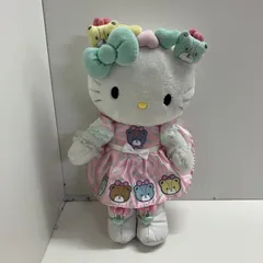 ◆ 【ジャンク品】 Sanrio サンリオ ぬいぐるみ ハローキティ 40th アニバーサリー タイニーチャム ハグドール