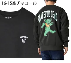 グレイトフルデッド スウェット 《16-15杢チャコール》新品 未使用 正規品 バックプリント 裏起毛 セミワイド クマ ダンシングベア【A4H】【ゆうパケット】ファッション メンズ M L LL 冬