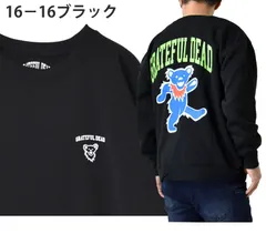 グレイトフルデッド スウェット 《16－16ブラック》新品 未使用 正規品 バックプリント 裏起毛 セミワイド クマ ダンシングベア【A4H】【ゆうパケット】ファッション メンズ M L LL 冬