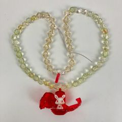 ジュエルペット　ルビー　チャームネックレス　初期　希少 サ*）様 当時物 ジュエルペット ジュエルチャーム ルビー ネックレス