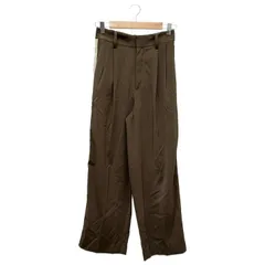 JOURNAL STANDARD L’essage (ジャーナルスタンダードレサージュ)PE/ツイルラインパンツブラウン36